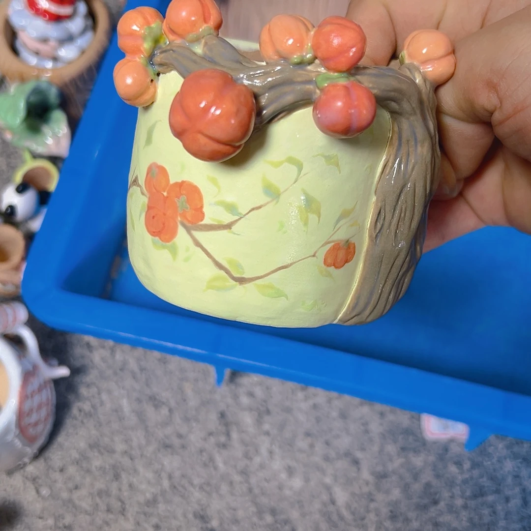 清仓老梧家的手工多肉花盆