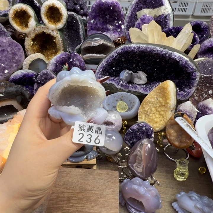 未镶嵌大型摆件（非配饰）紫晶236