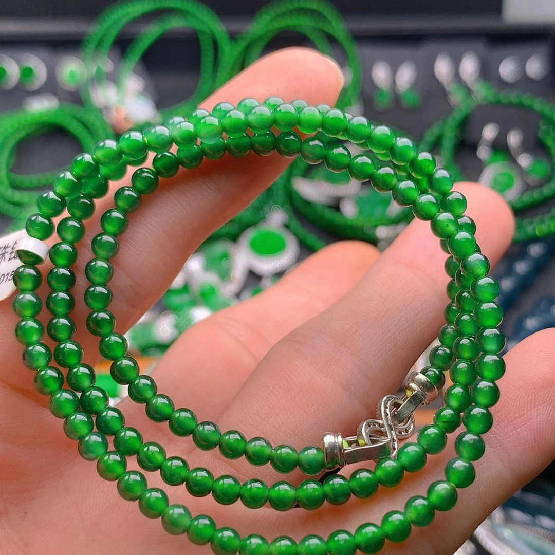 未镶嵌手链翡翠翡翠4.0