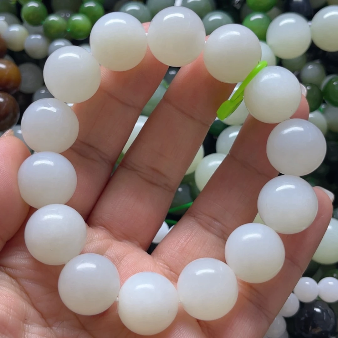 和田玉手链未镶嵌