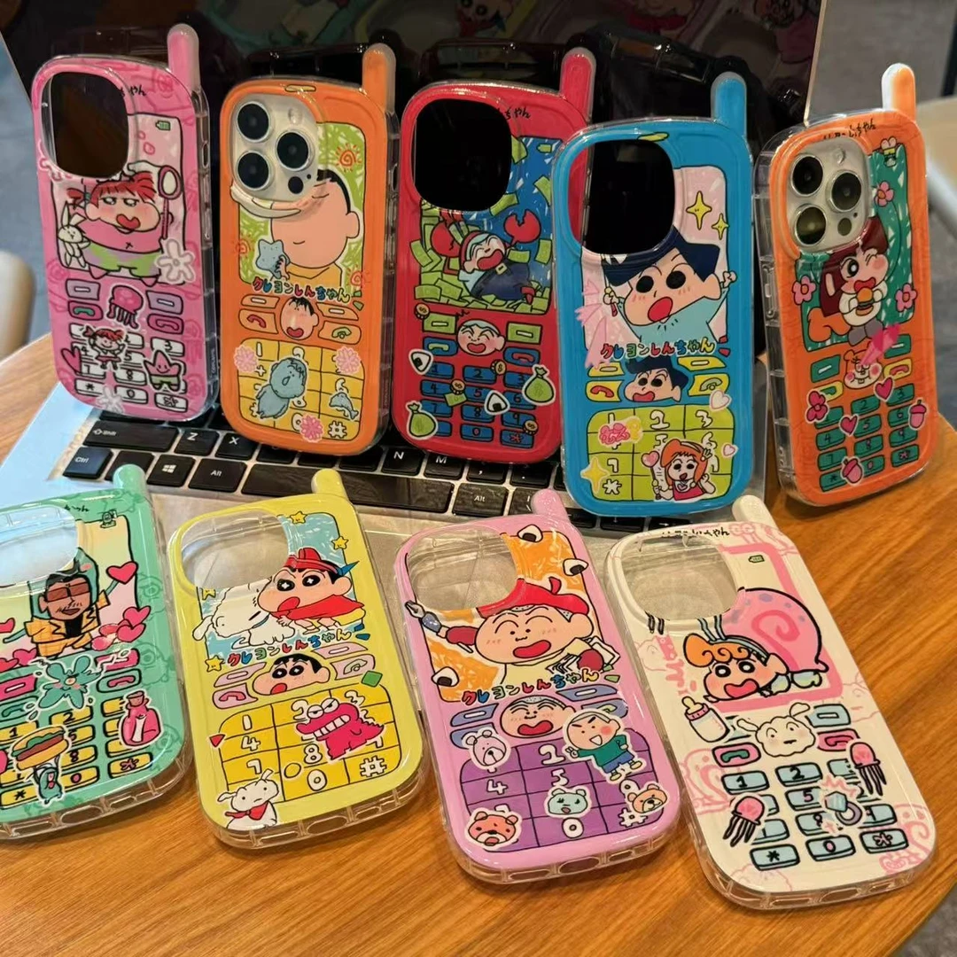 GGBond卡通大哥大小新合集适用iPhone16手机壳苹果15pro创意13/14