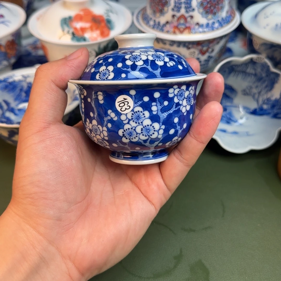 彦祖纯手工手绘茶具163