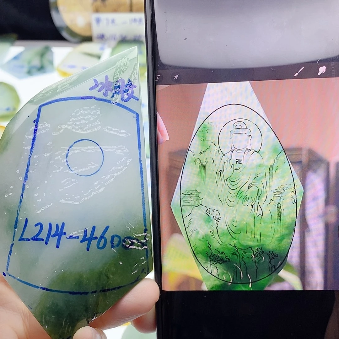 未镶嵌定制翡翠翡翠