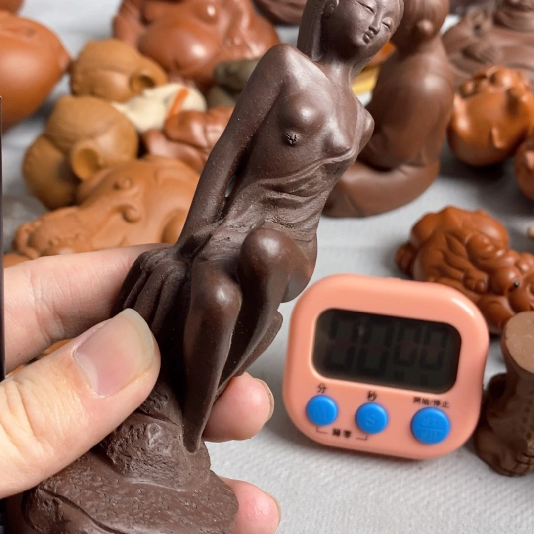 【闪购商品】紫砂茶宠夜*歌紫砂瑕疵