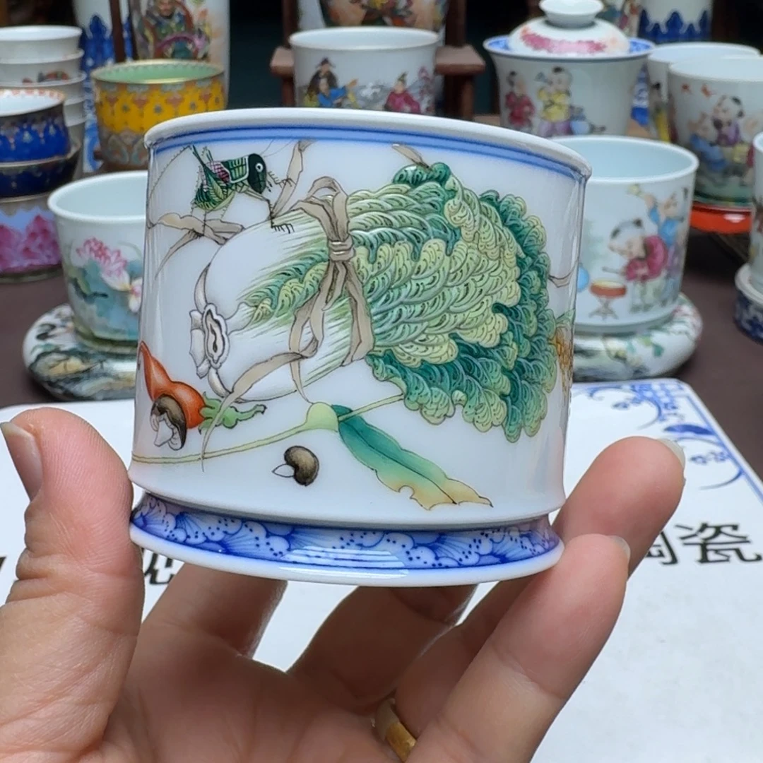 景德镇手工手绘展示