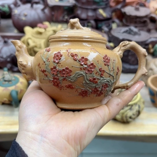 茶壶紫砂倪*春紫砂茶具