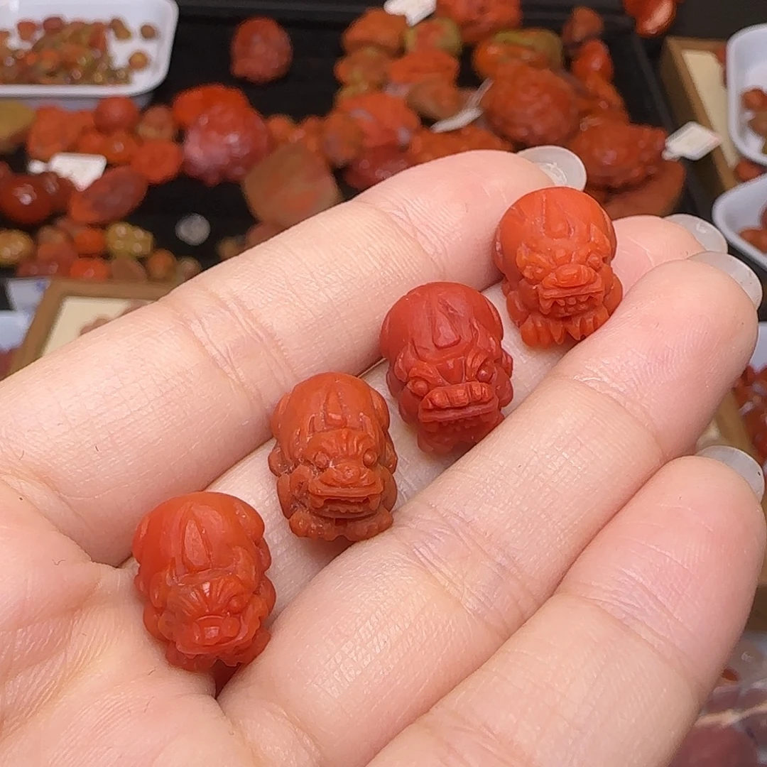 南红玛瑙未镶嵌颈饰