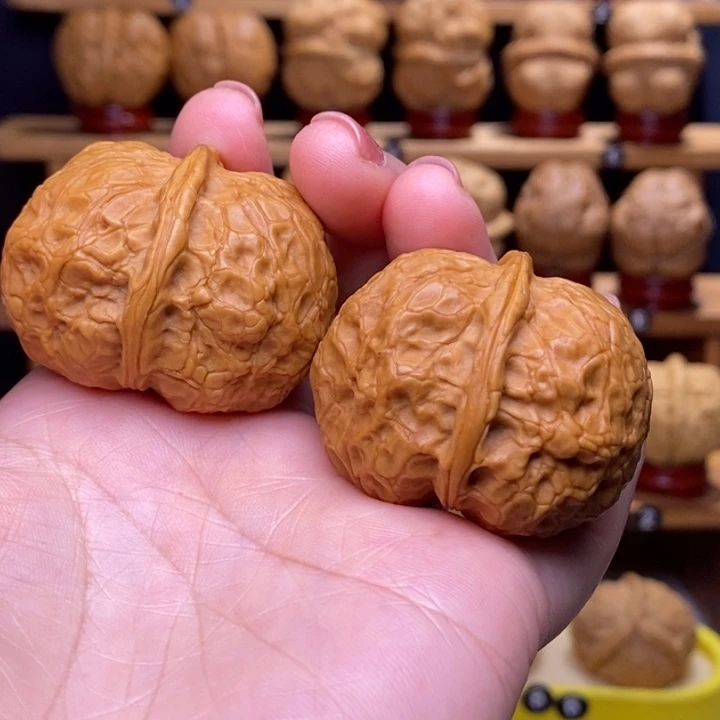 文玩核桃把件鲲鹏元宝21号42尺