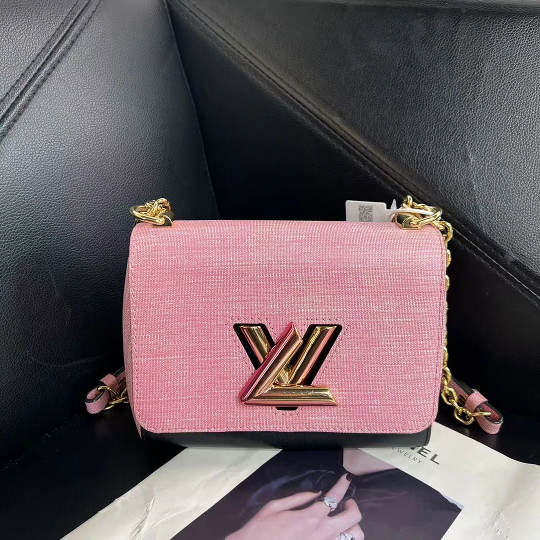 95新 LouisVuitton/路易威登 捐金沉珠/扭一扭单肩包