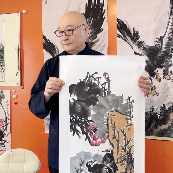 国画张圣敏先生纯手绘作品
