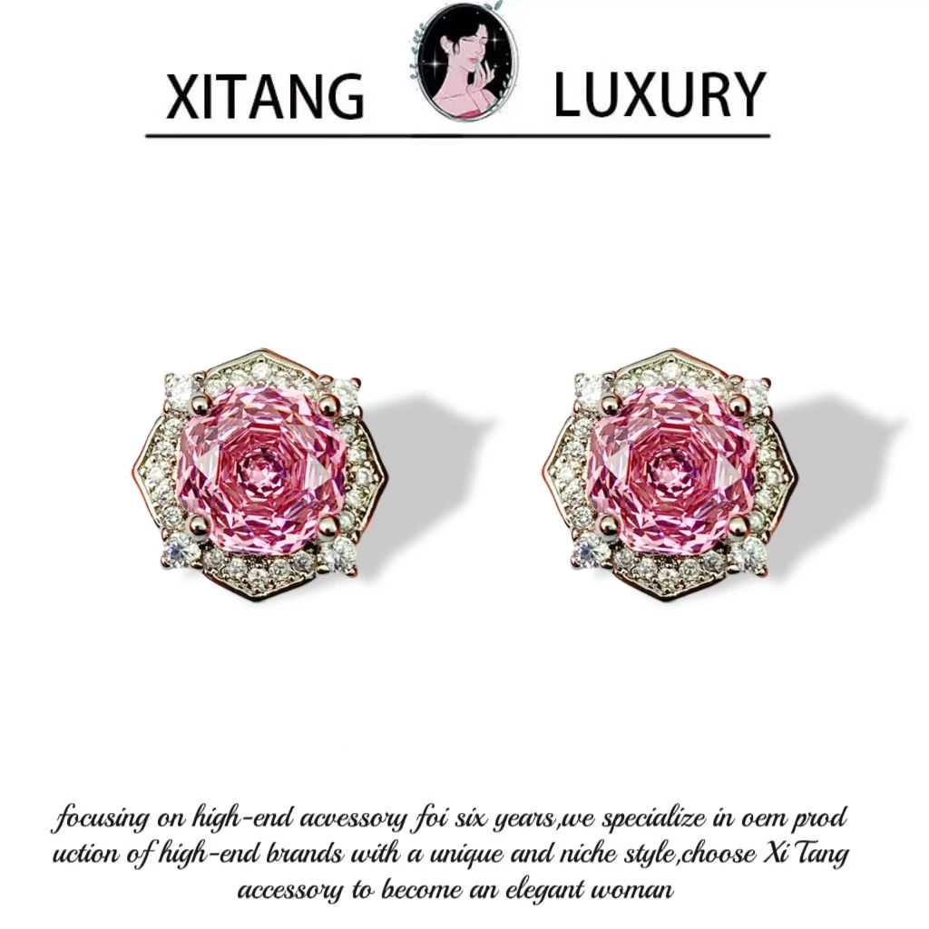 《香菱》轻奢百搭少女简约甜美耳钉耳环耳坠8395