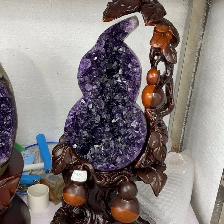 水晶大型摆件（非配饰）未镶嵌孔**士