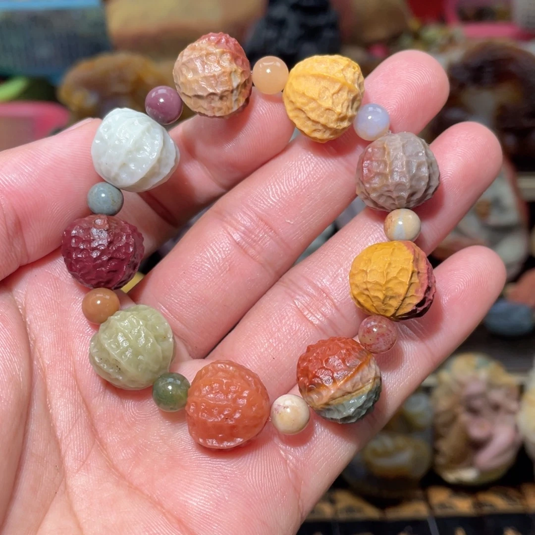 石英质玉未镶嵌手串