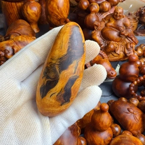 松木（琥珀木）无事牌