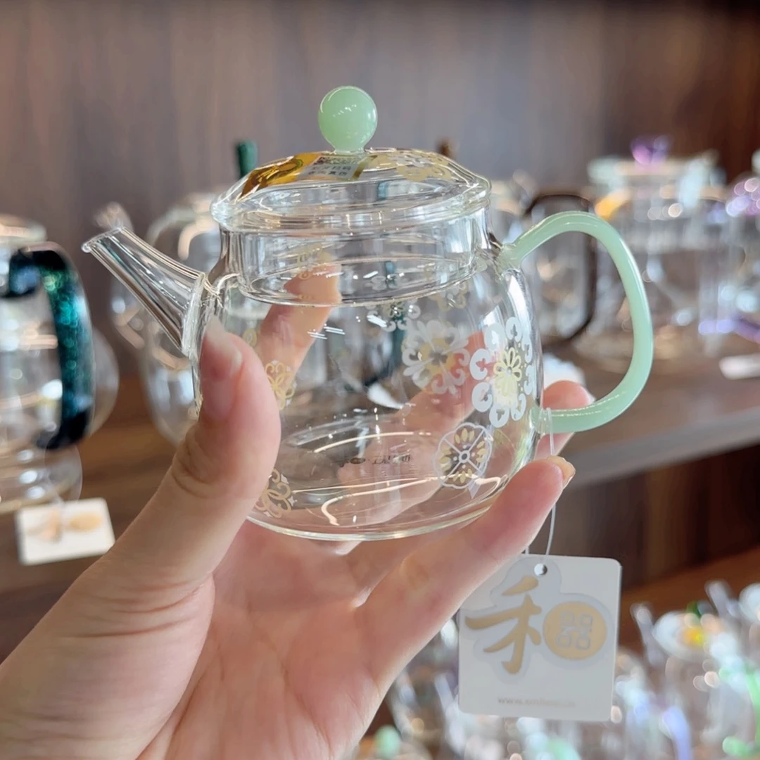 禾器皮球花言卿壶浅玉色