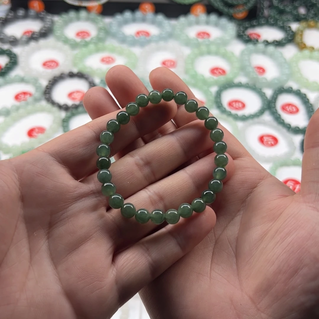 翡翠手链未镶嵌澈*卡6