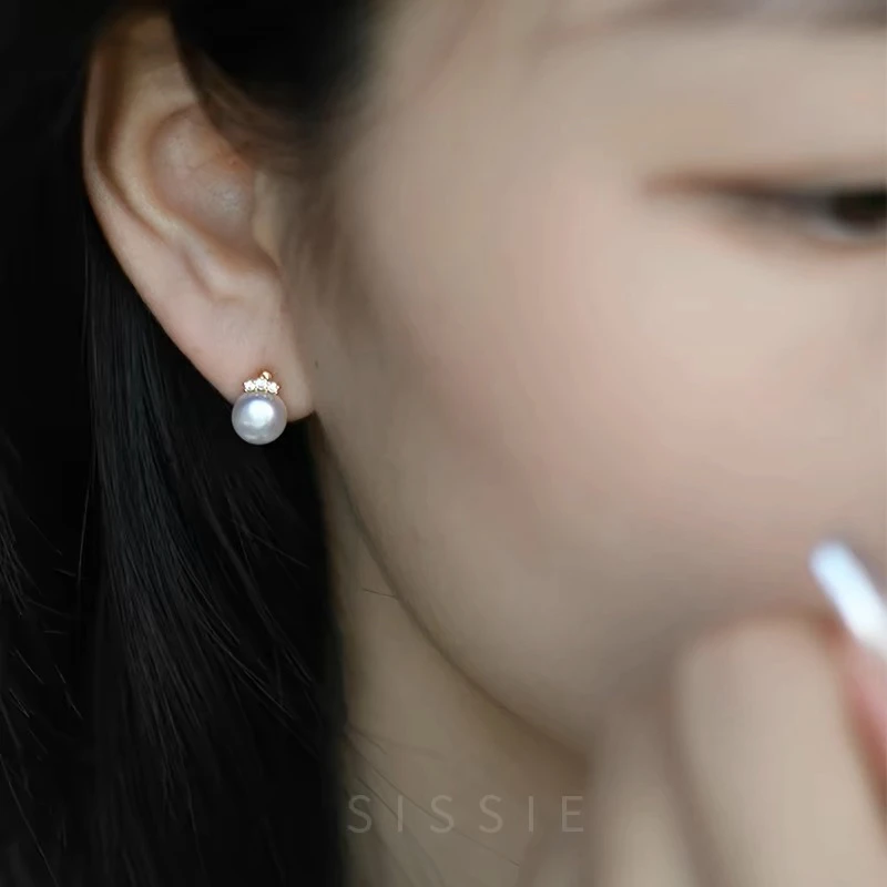 铜合金耳饰 铜合金皇冠小巧精致耳夹无耳洞蚊香盘