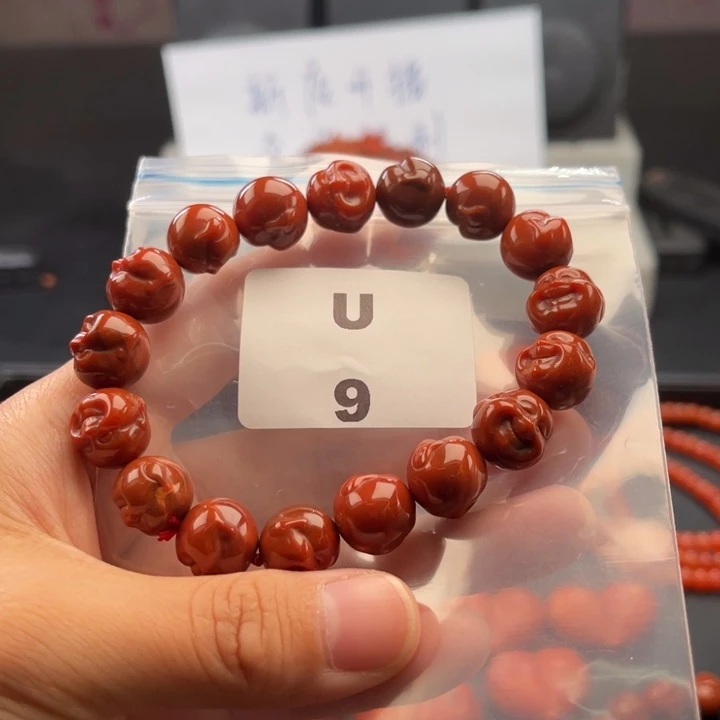 未镶嵌多样性发货默认微瑕12m m南红玛瑙