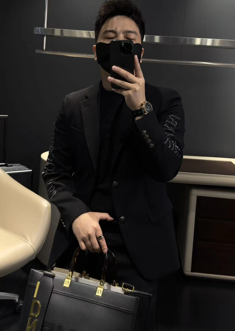 【马哥严选】2025欧货秋冬时尚休闲轻奢高端百搭男士羊毛西装潮流