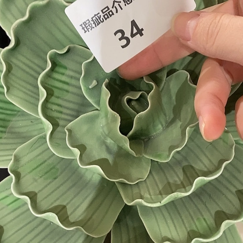 【闪购商品】摆件橙*陶瓷摆件瑕疵特卖