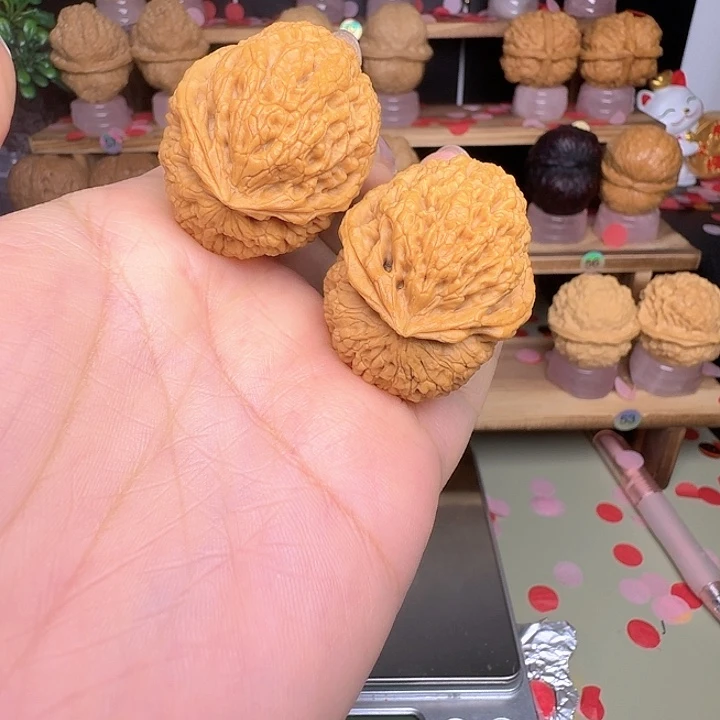 文玩核桃吊坠27号车37尺寸盘龙玉凤