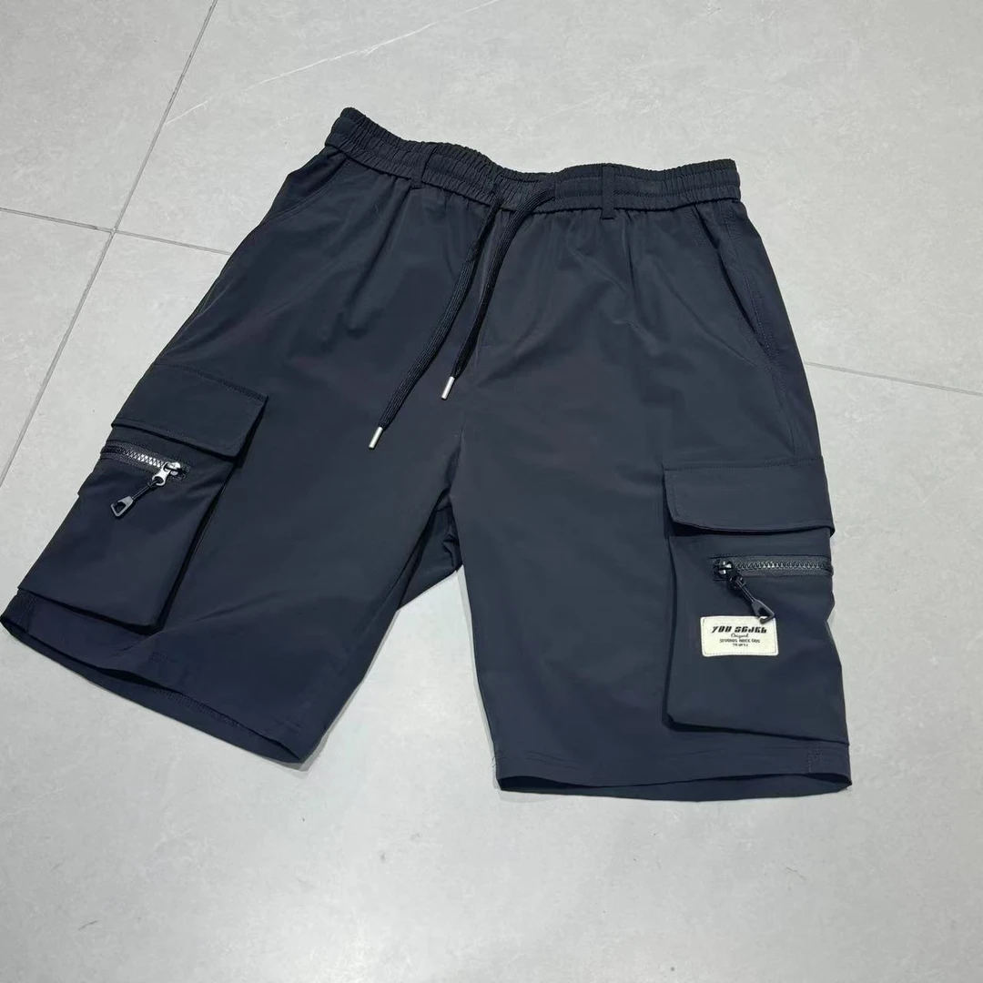 180-290斤大码时尚凉爽弹力显瘦工装短裤06#