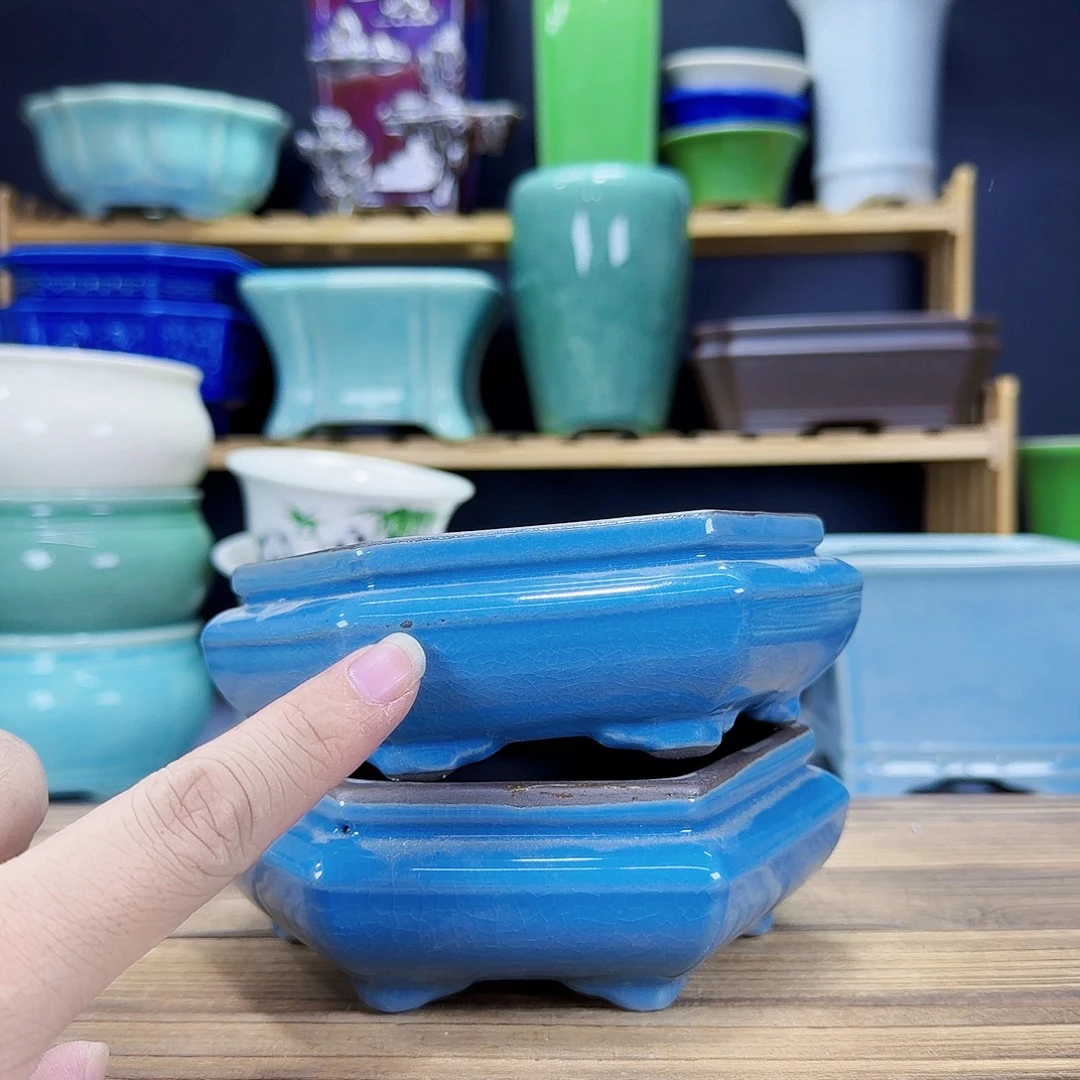 微瑕疵！陶瓷花盆特价上新