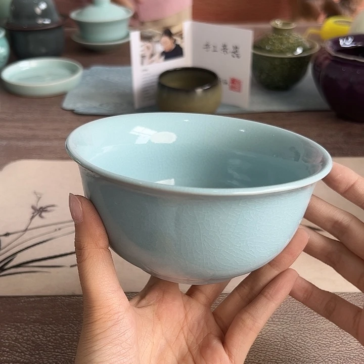 小米茶器龙泉青瓷