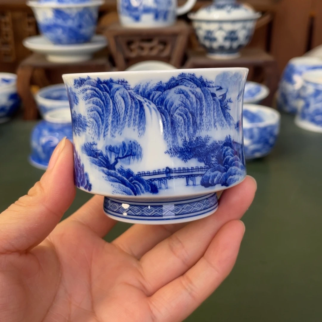 杯景德镇陶瓷手工手绘