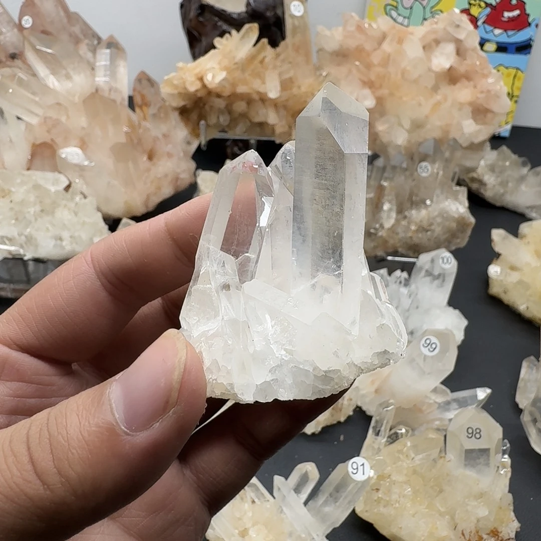 银S925镶嵌水晶珠宝半成品14