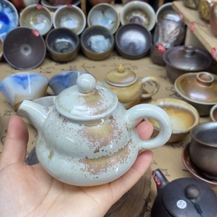 杯子陶柴烧裸烧茶器福利款茶壶不退换