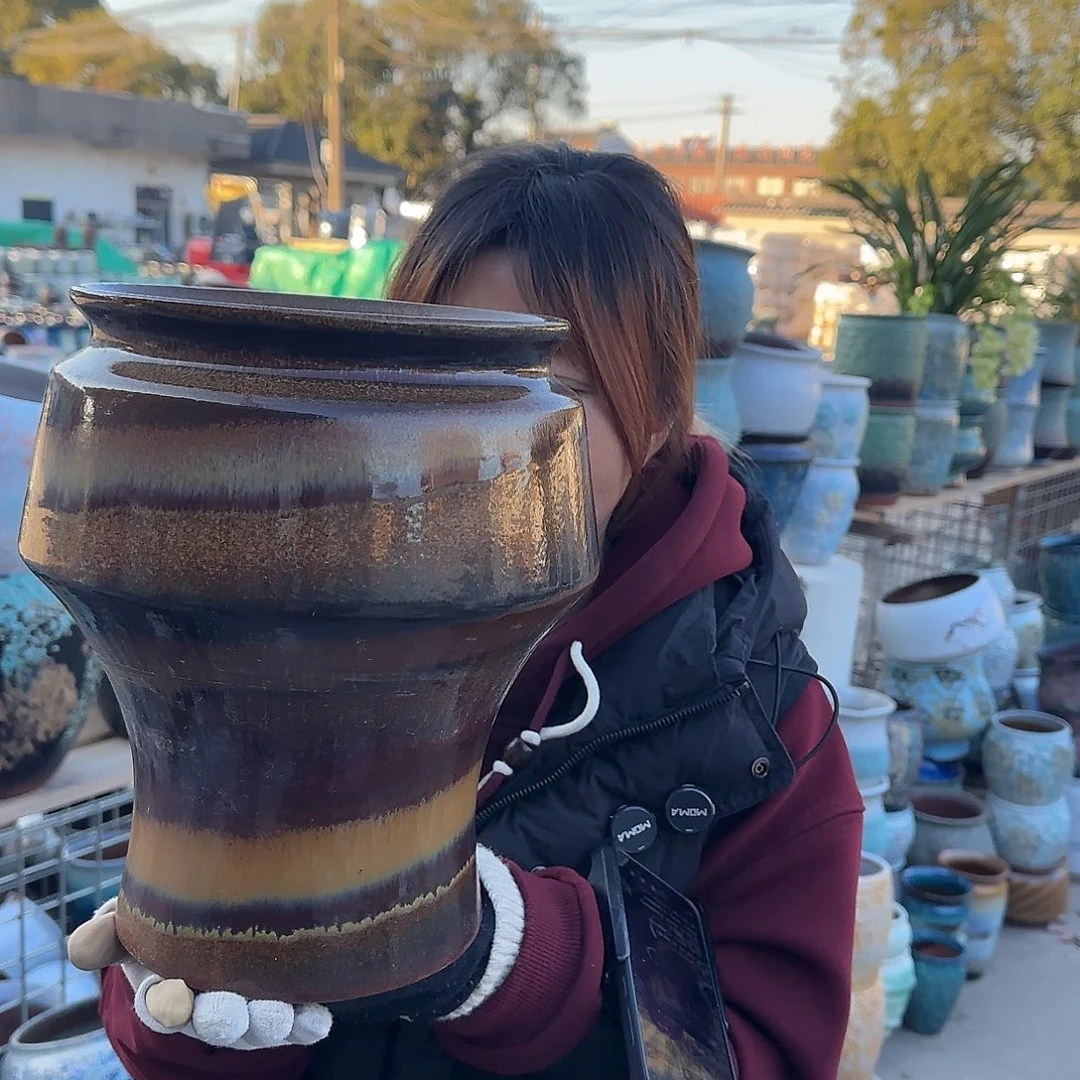 王嫂花盆1226-144高28口20