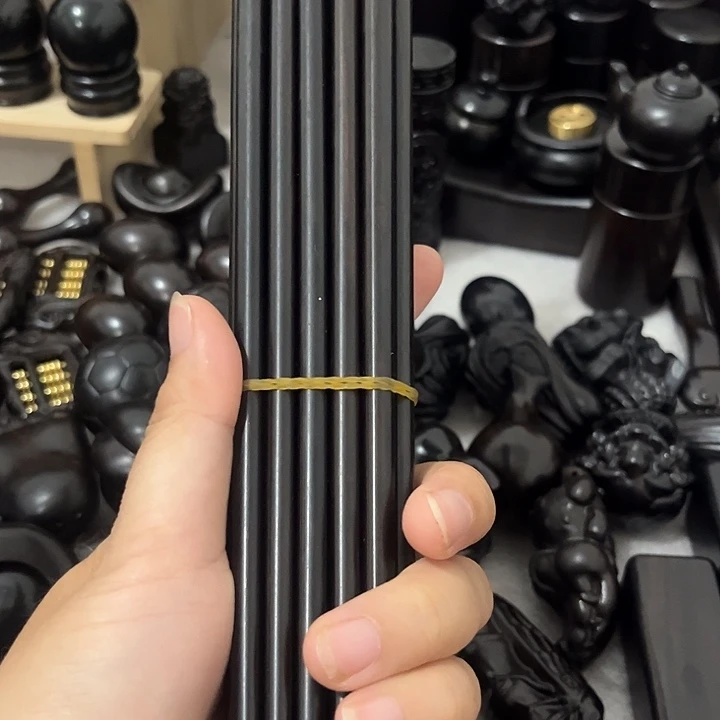 缘***来黑酸枝木类紫光檀筷子1捆
