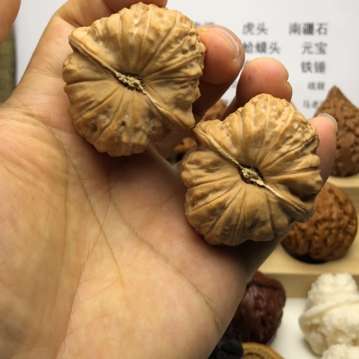 把件文玩核桃爱***噗南瓜墩，边42