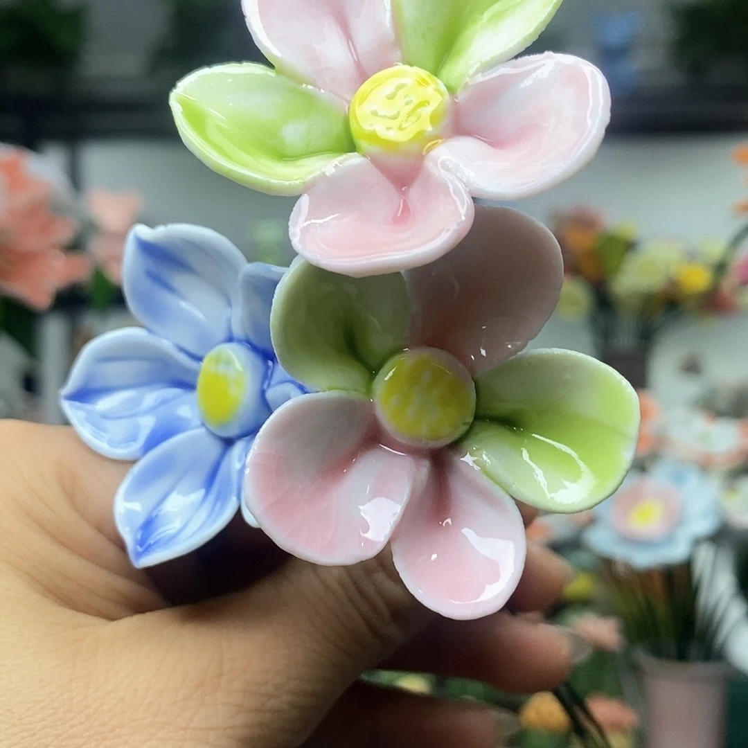 手工制作工艺品三朵花