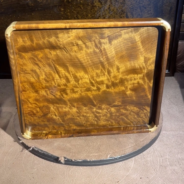 金丝楠A****馆金丝楠木文盘