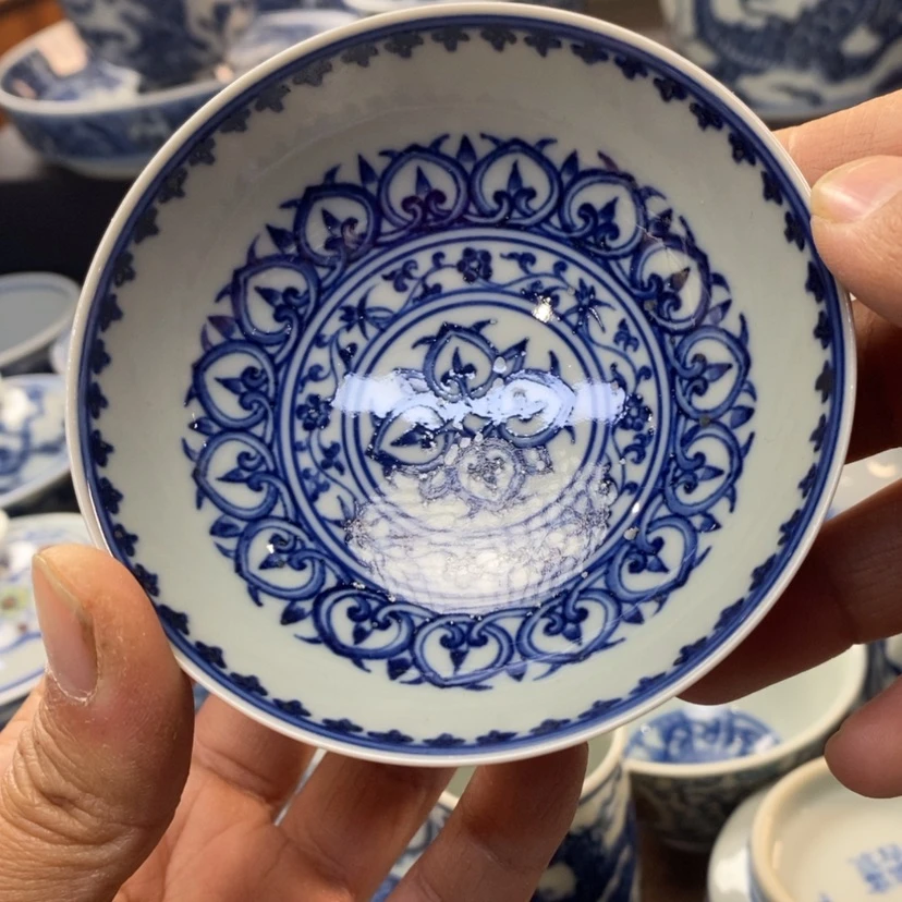 【闪购商品】景德镇青花主人杯