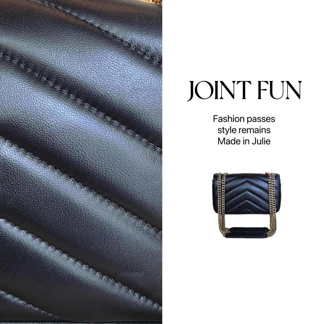 Y111-X1【朱莉耶私定】新款大LOULOU方胖子包