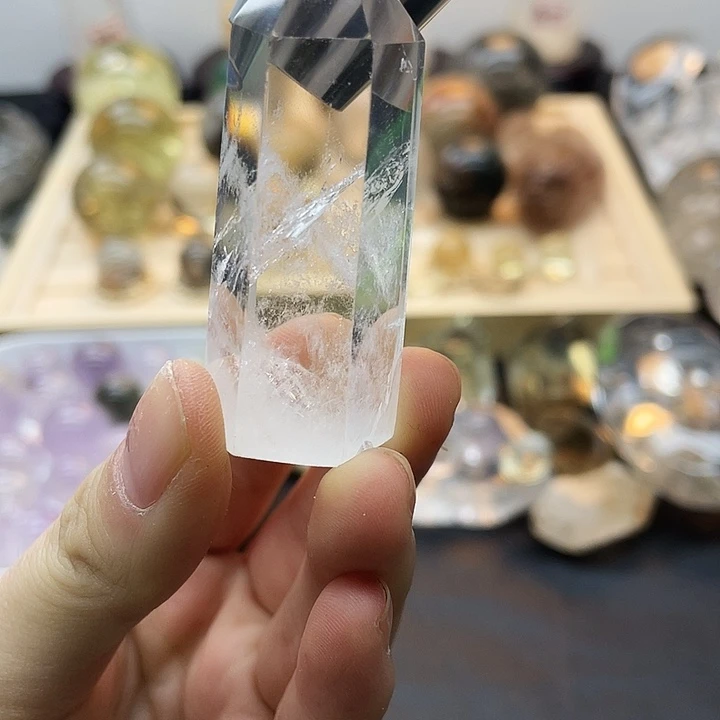 发晶珠宝半成品未镶嵌9水晶