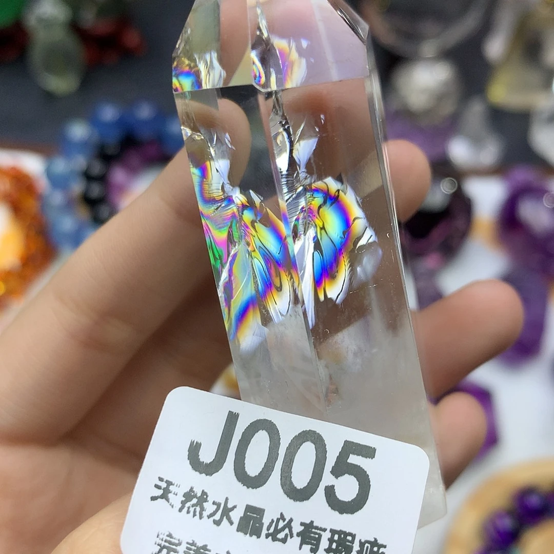 珠宝半成品水晶未镶嵌摆件