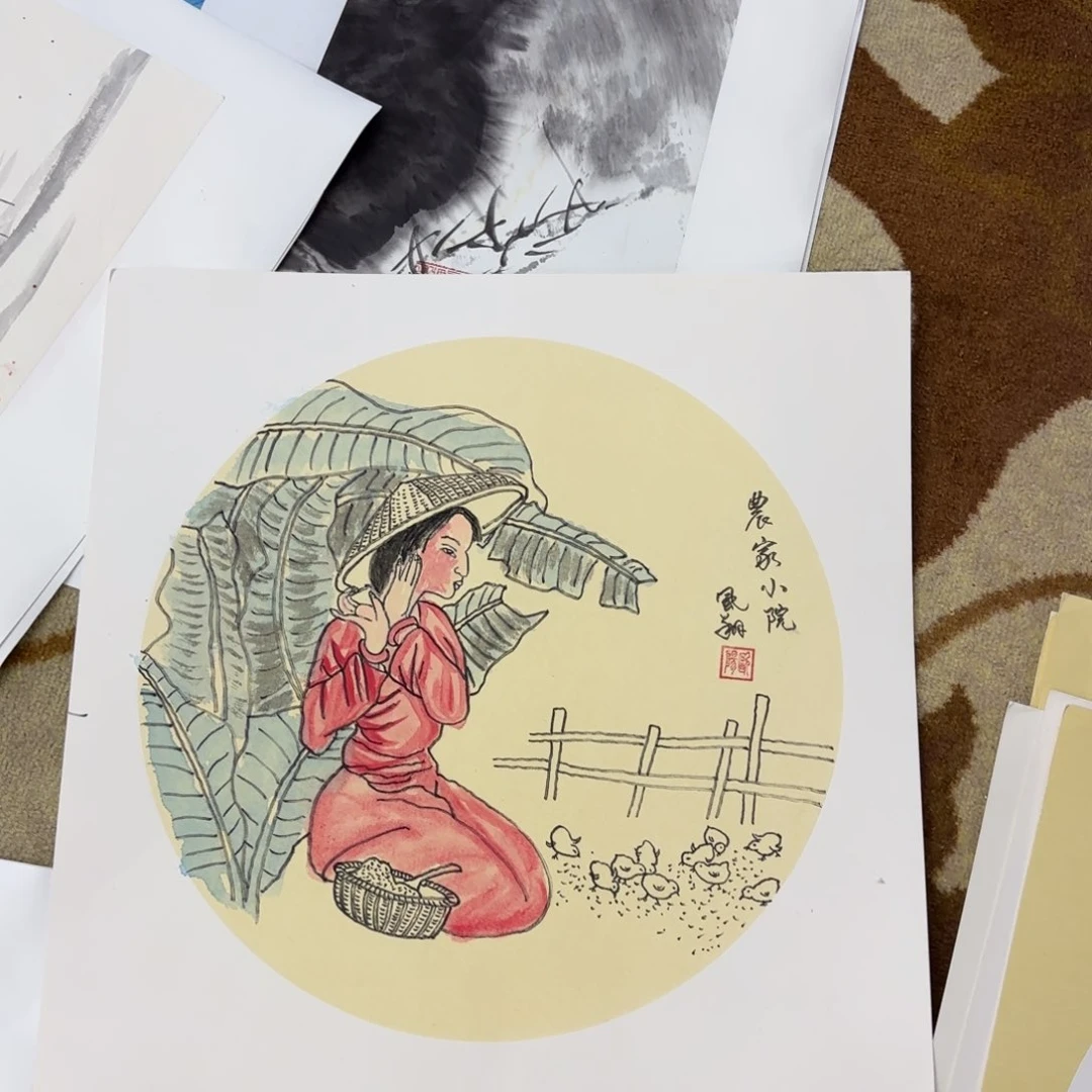 国画欧阳凤翔李欣主播