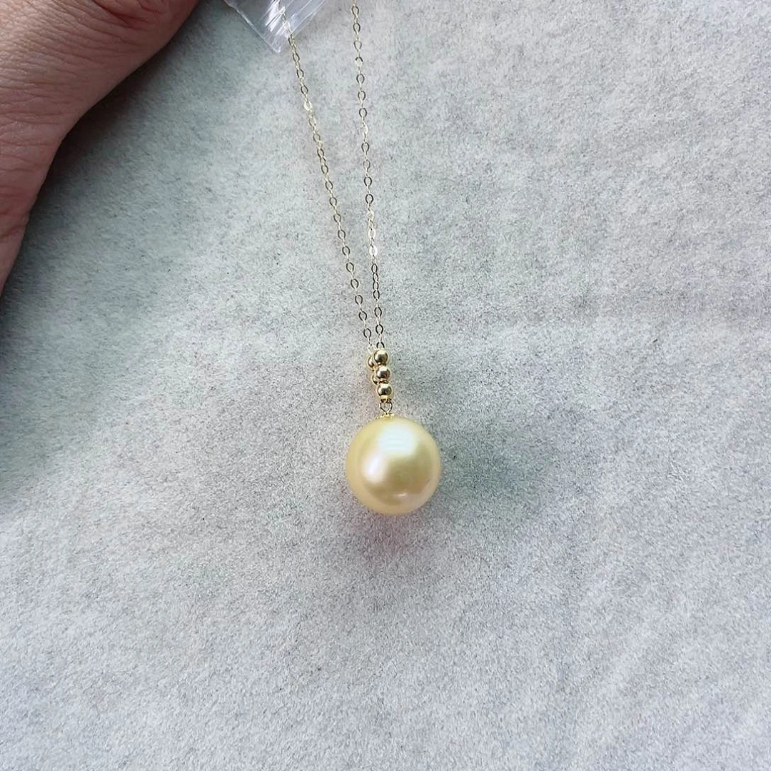 海水珍珠颈饰18K金镶嵌