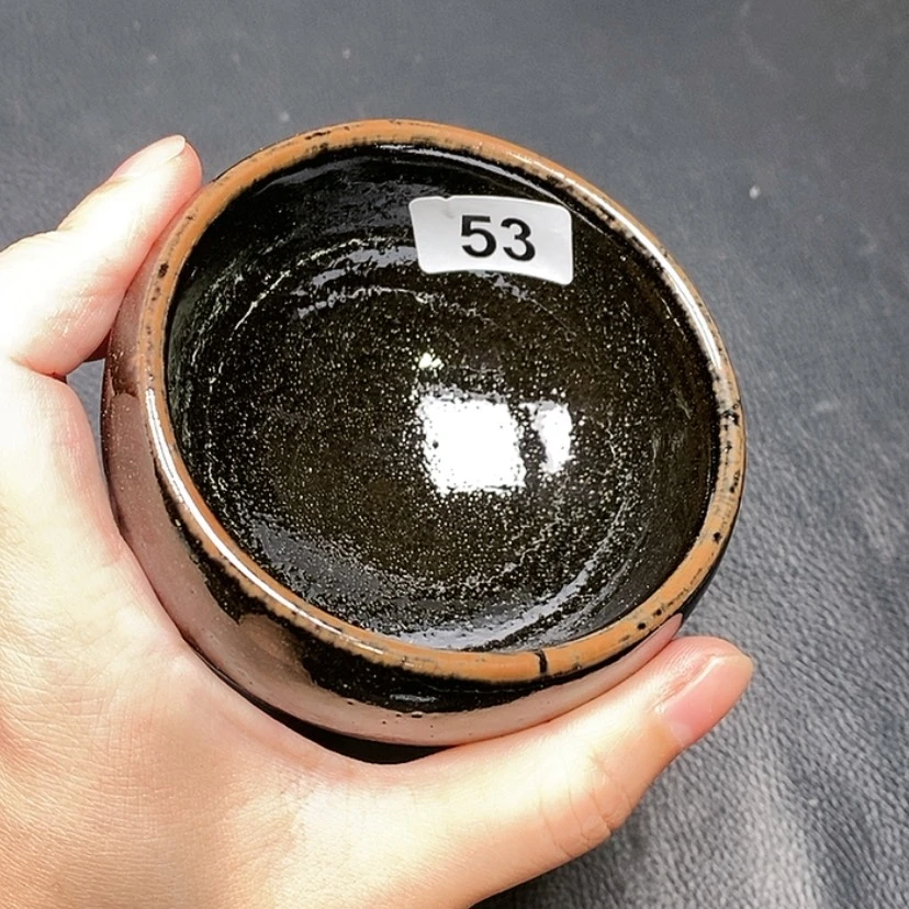 【闪购商品】茶盏全手工真建盏放漏