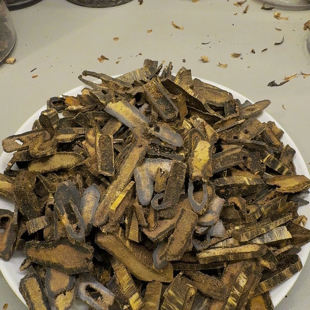 线香海南绿棋碎料100克