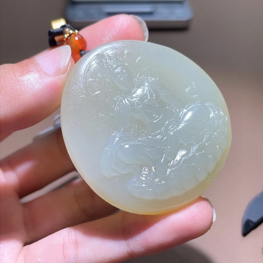 和田玉颈饰未镶嵌Z6