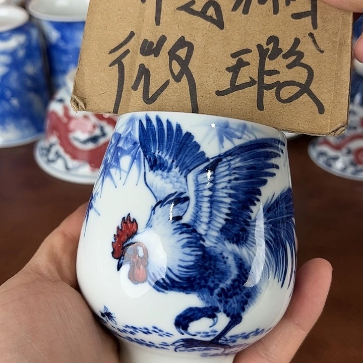 瓷片景德镇全手工手绘陶瓷