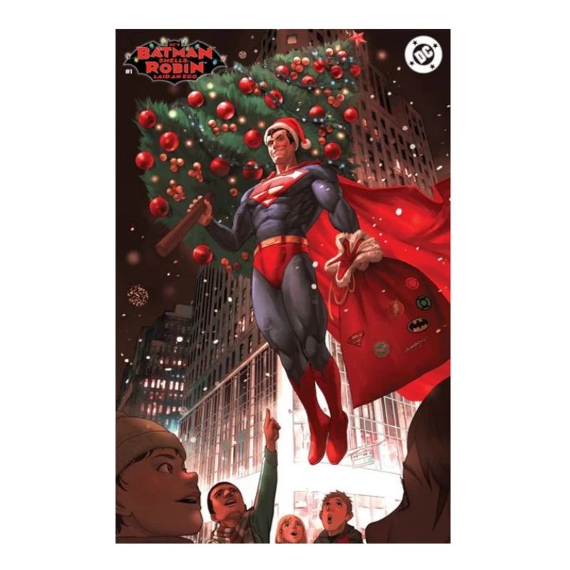 原版美漫- 圣诞蝙蝠侠与·罗宾 第1期 DCS BATMAN ROBIN#1 CVR C