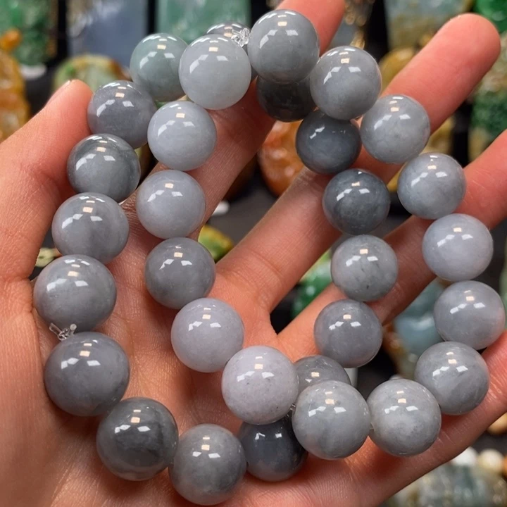 翡翠未镶嵌颈饰缅甸天然翡翠A货