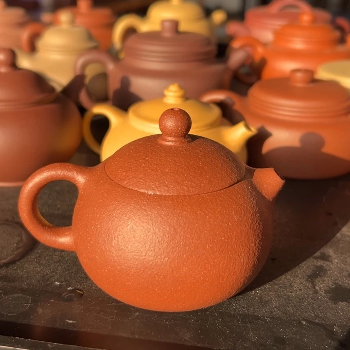 茶案紫砂紫泥西施150cc