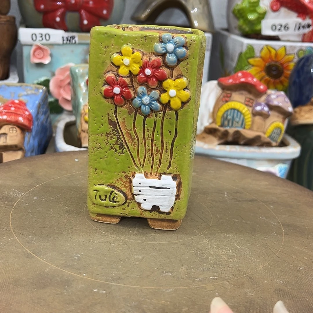 粗陶多肉花盆花盆